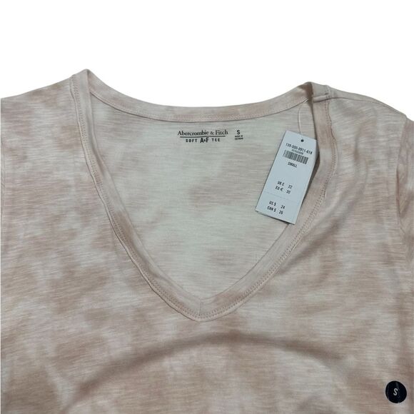 ABERCROMBIE AND FITCH V-neck Tee, Size SMALL - Picture 5 of 9
